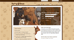 Desktop Screenshot of furry-paws.com